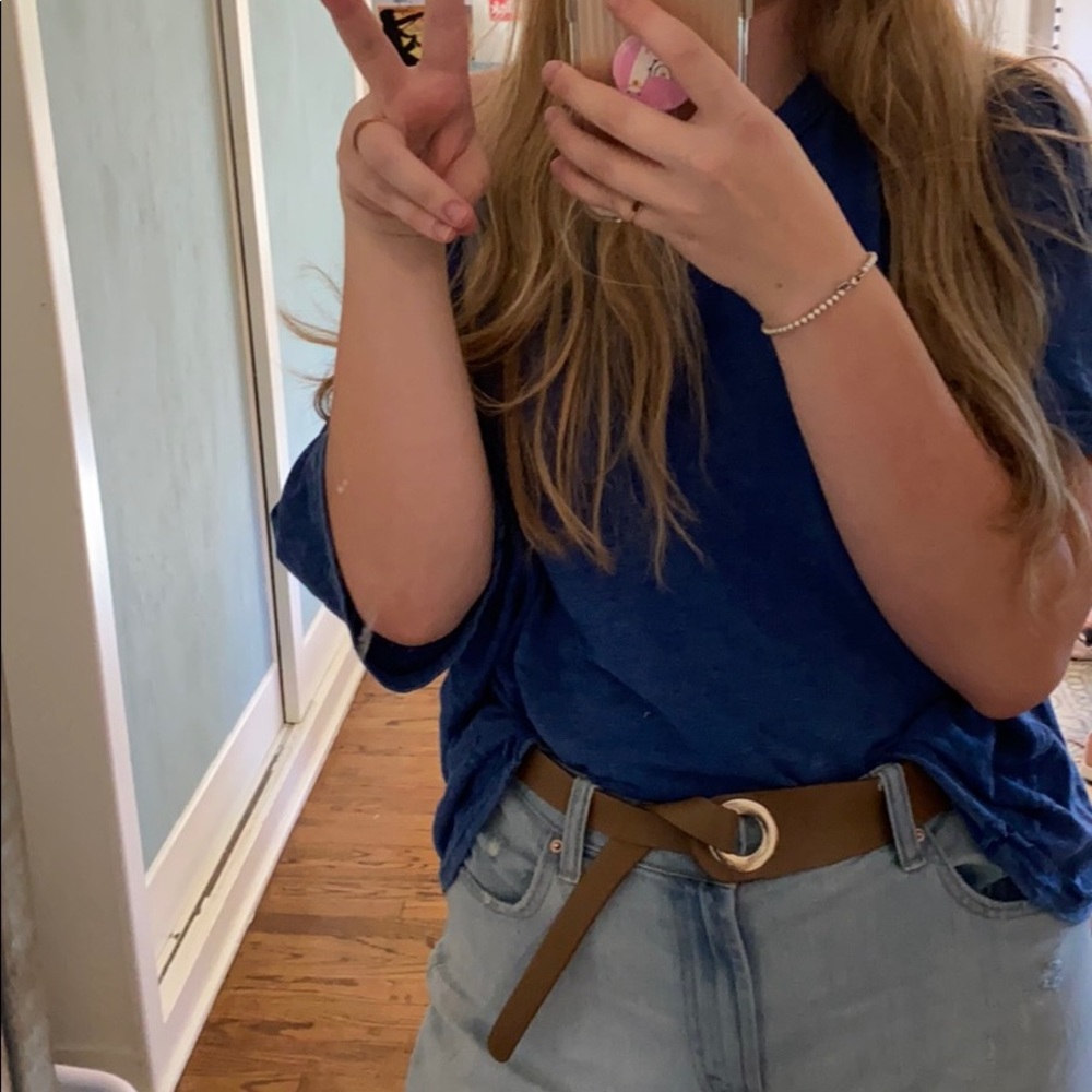 cool faux leather belt